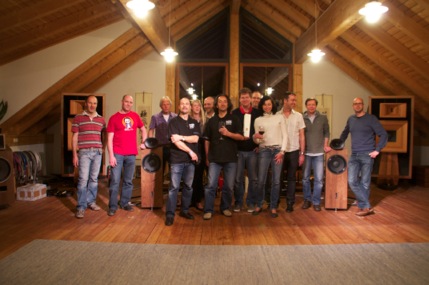 Blumenhofer Group Foto at the Munich High End 2012