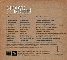 Groove Into Bits CD Vol. 02 Titles