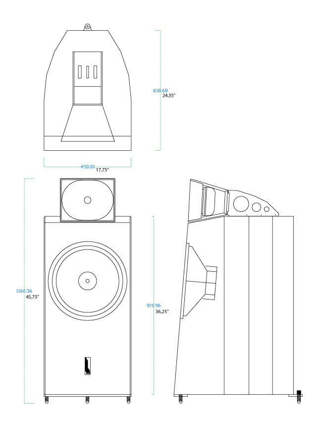 Dimensions of the Genuin FS 1 MK 2