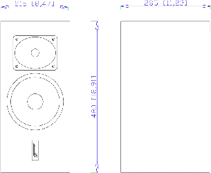 Blumenhofer Acoustics Tempesta Bookshelf